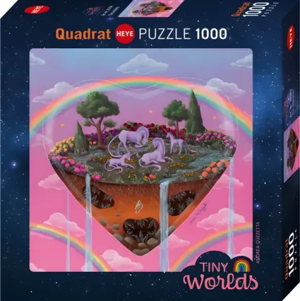 HEYE Puzzle Tiny Worlds: Jednorožci
