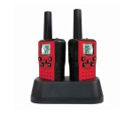 EVOLVEO FreeTalk 2W, PMR vysílačka s výkonem 0,5 a 2W, červenočerná