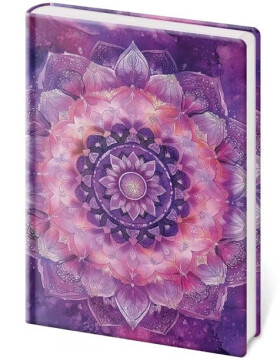 Zápisník Vario A5 linkovaný - MANDALA