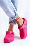 Dámské nazouvací pantofle Big Star - fuchsiová Velikost: 40