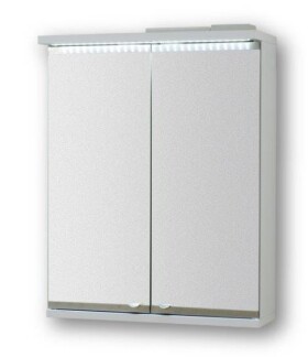 HOPA - Vrchní zrcadlová skříňka NICE s LED osvětlením - Rozměr A - 50 cm, Rozměr B - 15 cm, Rozměr C - 64 cm OLNNIC50