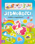 Knížka s magnetkami Jednorožci - Anna Podgórska