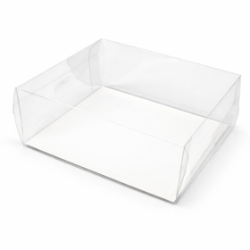 Cake star plastový box na dort nebo dezerty 24 x 21 x 10 cm