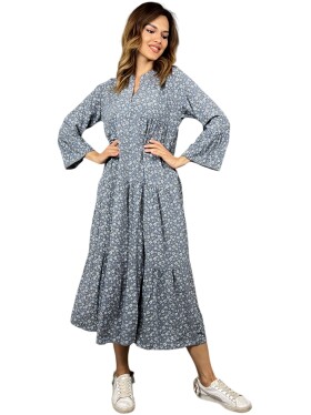 HOSH Šaty Sienna Velikost: UNI, Barva: Šedá