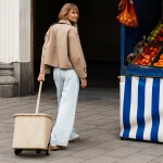 Nákupní košík na kolečkách Reisenthel Carrycruiser Leo vanilla