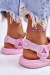 Dámské sandály Big Star LL274A100 Růžové 38