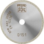 PFERD 68407103 D1A1R 75-2-10 D 357 GAG diamantový řezný kotouč Průměr 75 mm Ø otvoru 10 mm Duroplast , Technická keramik