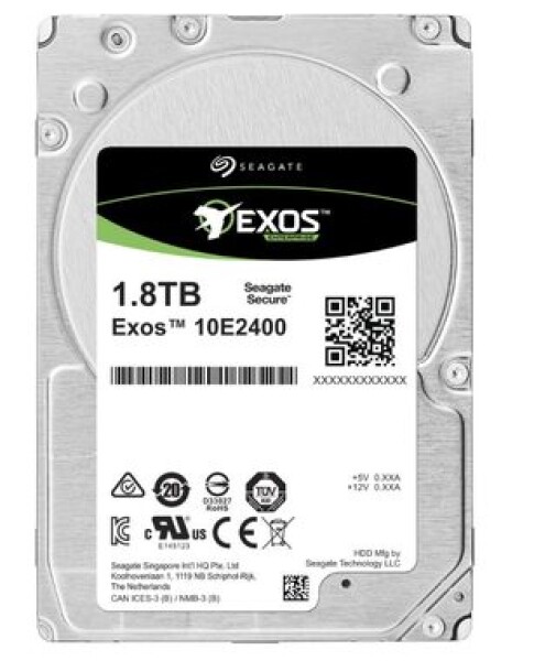 Seagate Exos 10E2400 1.8 TB / Interní / 2.5 / SAS 12Gbps / 256MB cache / 10 000rpm (ST1800MM0129)