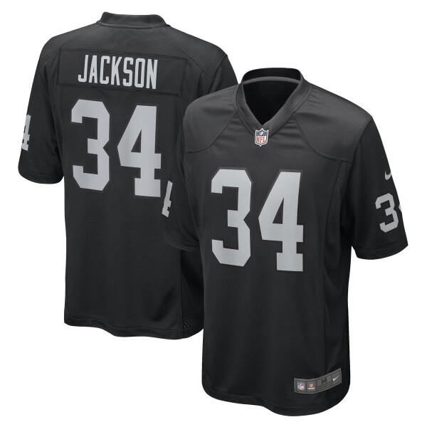 Nike Pánský dres Oakland Raiders NFL Bo Jackson #34 Retired Game - Černá Velikost: L