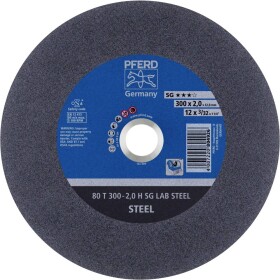 PFERD 80 T 300-2,0 H SG LAB STEEL/32,0 66300100 řezný kotouč rovný 300 mm 20 ks kalená ocel , litina , ocel, ocel, ocelový odlitek, ocelový odlitek
