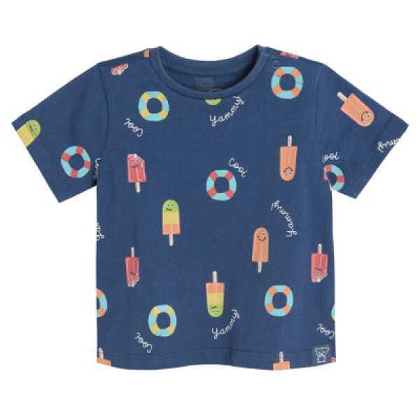 Tričko KR-SS23 - 62 NAVY BLUE