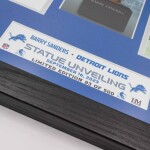Obraz Detroit Lions NFL Barry Sanders Statue Unveiling Silver Coin