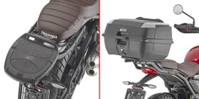 Sr6424 nosič horníhu kufru Givi pro Triumph Scrambler 400 X (24-25), pro Monolock, bez plotny