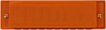 Hohner Translucent Harp C, orange, hardcase