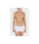 Pánské boxerky 111625 4R722 18111 šedé/bíle/potisk Emporio Armani