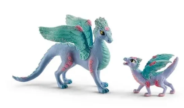 Schleich Bayala 70592 Květový dráček - matka a mládě