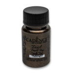 Metalická akrylová barva Cadence Dora Metalic - kaštanová / 50 ml