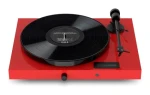 Pro-Ject JukeBox E1 + OM5e red / Gramofon / Silikonový řemínek / Bluetooth / 2x 50W (9pjukee1r)