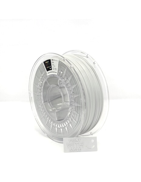 PLA filament Cloudy Grey 1,75 mm Print With Smile 1 kg