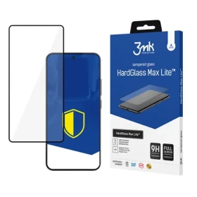 3mk HardGlass Max Lite černá pro Xiaomi 15 / Tvrzené sklo
