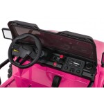 Mamido Elektrické autíčko Extreme Sport 4x4 s proměnlivou velikostí růžové