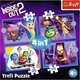 TREFL Puzzle V hlavě 2: Emoce vládnou 4v1