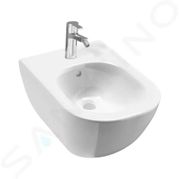 JIKA - Mio Závěsný bidet, otvor pro baterii, bílá H8317120003021