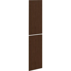 MEXEN - Rivel čelo pro koupelnovou skříňku reliéf 35 x 80 cm (2 ks.), ořech 91A21-1600-300-2-86