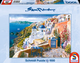 Schmidt Sam Park Vyhlídka ze Santorini Blick von Santorin 1000 dílků