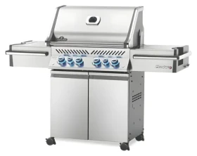 Napoleon Prestige PRO 500 / Plynový gril / 4 hořáky + infračervený boční hořák / rožeň / nerez / PB (PRO500RSIBPSS-3-CS)
