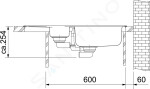 FRANKE - Euroform Nerezový dřez EFN 651-78, 780x475 mm 101.0250.587