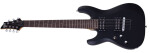 Schecter C-7 Deluxe LH Satin Black