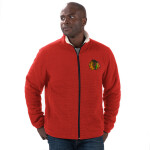 G-III Pánská Bunda Chicago Blackhawks Counter Sherpa Jacket Velikost: