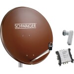 Schwaiger SPI9960SET9 satelit bez přijímače Počet účastníků: 4 80 cm