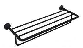 AXOR - Universal Circular Držák ručníku s poličkou, délka 60 cm, matná černá 42843670