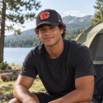 47 Brand Pánská kšiltovka Calgary Flames NHL Branson '47 MVP