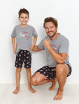 Chlapecké pyžamo Relax model 18293346 kr/r 122140 L23 melanžově šedá Taro