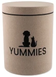 DOG FANTASY Dóza EcoStyle béžová 2300 ml / Ekologický materiál / Pevné uzavíratelné víko (454-855107)