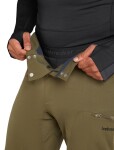 Pánské merino spodky ICEBREAKER Mens ZoneKnit 200 Leggings, Black velikost: XL