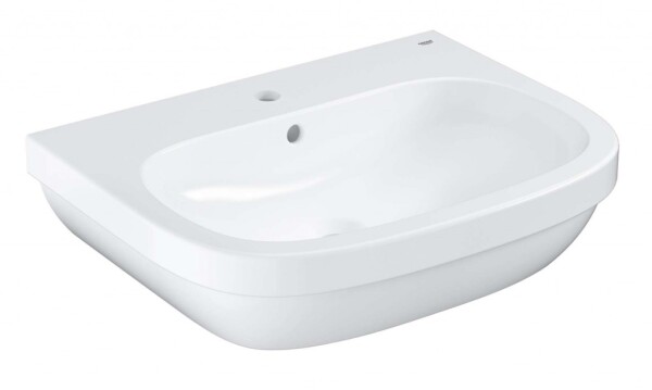 GROHE - Euro Ceramic Umyvadlo s přepadem, 65x52 cm, alpská bílá 39323000