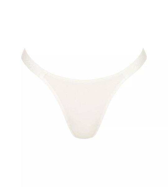 Dámské tanga GO Casual Tiny tanga - WHITE - bílé 00GZ - SLOGGI WHITE S