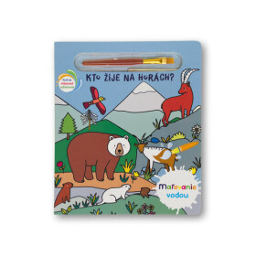 Maľovanie vodou Kto žije na horách?