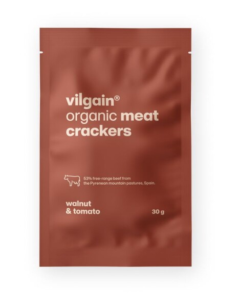 Vilgain Masové krekry BIO – rajče a vlašský ořech 30 g