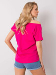 Tričko RV TS 4832.40P fuchsiová XL