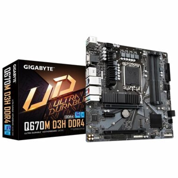 Gigabyte Q670M D3H DDR4