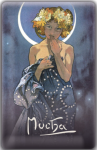Magnet Alfons Mucha Luna, 54 85 mm