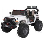 Mamido Elektrické autíčko Extreme Sport 4x4 s proměnlivou velikostí bílé