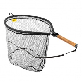 Fencl Muškařský podběrák King M Natur s pogumovanou síťí a magnetem,Fencl Muškařský podběrák King M Natur s pogumovanou síťí a magnetem