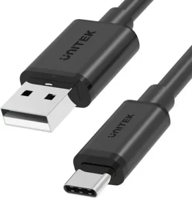 Unitek Y-C482BK černá / Kabel USB-C / USB-A (M) - USB-C (M) / 1 m (Y-C482BK)
