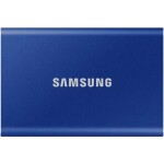 SAMSUNG T7 Externí SSD disk 2TB modrá / Externí SSD / R: 1050 MBs W: 1000MBs / USB-C / 3y (MU-PC2T0H/WW)